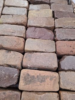 Sehr alte Klinkersteine