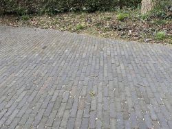 Plfastereine Antik Klinker Dickformat rot lila