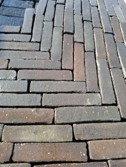 Plfastereine Antik Rijntjes Klinker Blau Lila? Bei Holland Pflaster